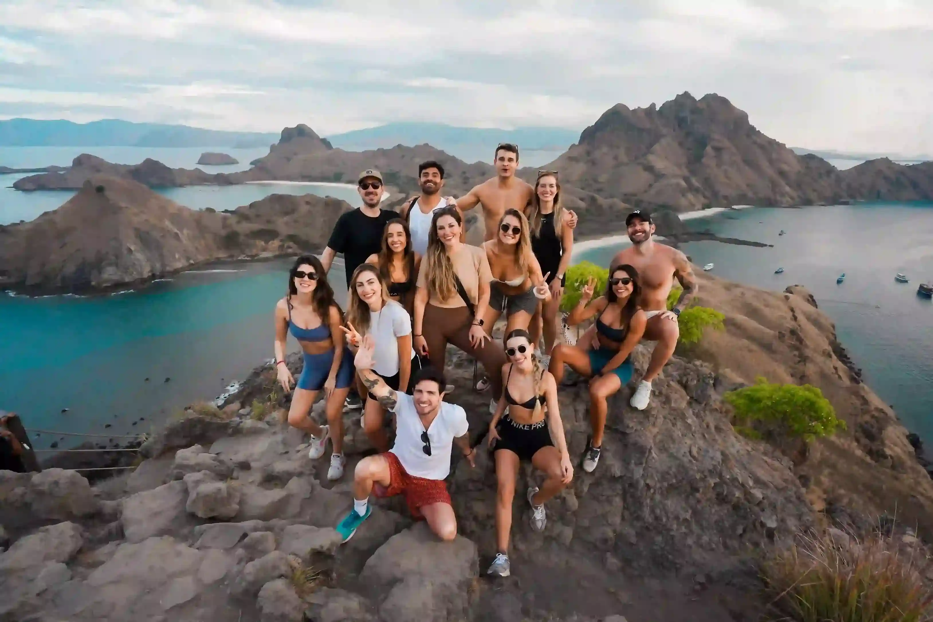 Guest on Padar Island Komodo Tour