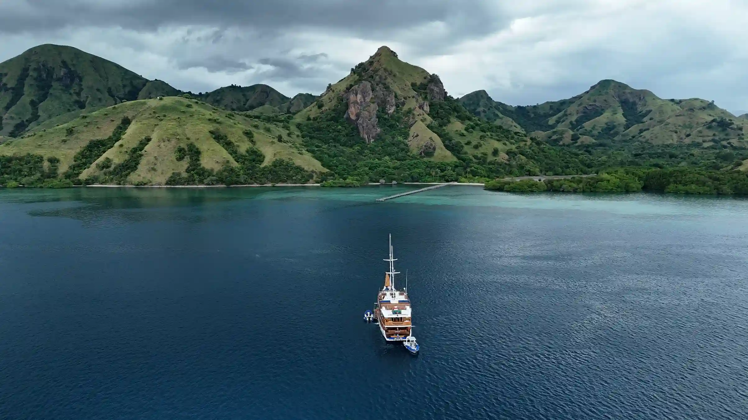 Sailing Komodo National Park aboard a phinisi